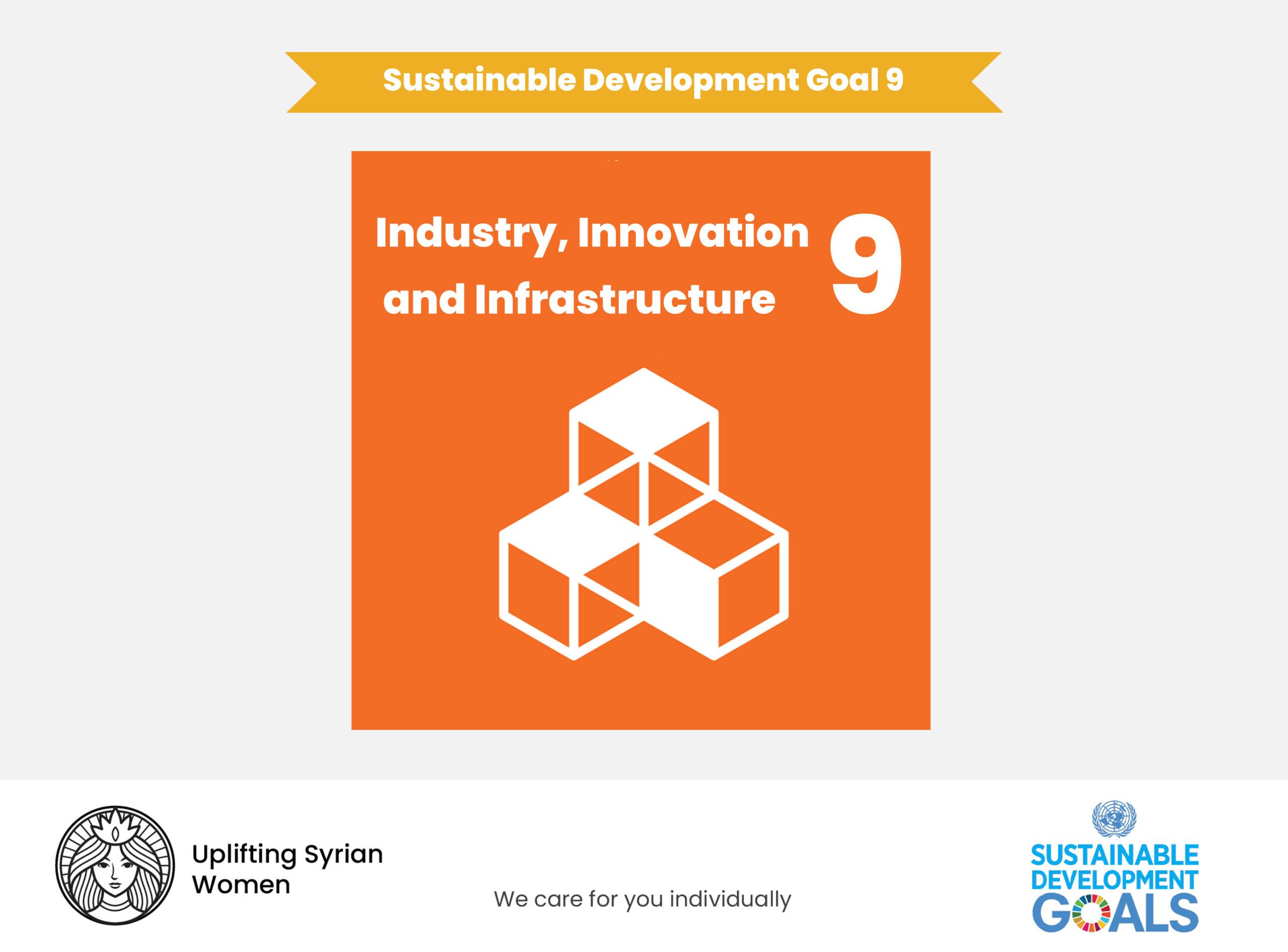 Sustainable Development Goal 9 Uplifting Syrian Women Sustainable Development Goal 9 Uplifting Syrian Women